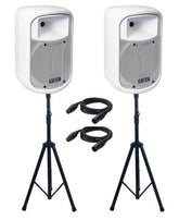 2x FBT J8A Aktivlautsprecher (Weiß)